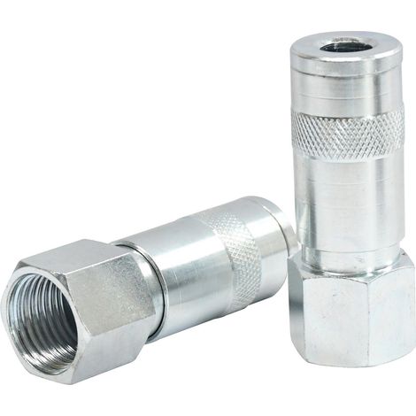 Dapetz ® Air Line Fitting Quick Release Push Fit for PCL Vertex Compressor Air Hose 1/4" FemaleThread 2PC (1/5)