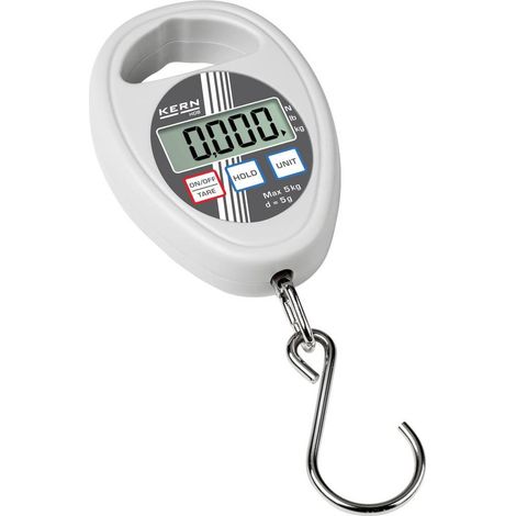 Kern HDB 5K5N Balance suspendue HDB 5K5N Plage de pesée (max.) 5 kg Lisibilité 5 g à pile(s)