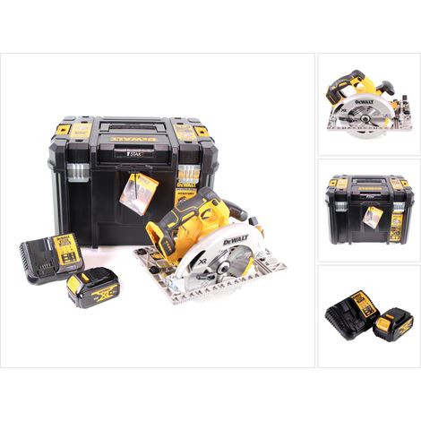 DeWalt DCS 572 M1 Scie circulaire portative sans fil 18V 184 x 16 mm + 1x batterie 4,0Ah + chargeur + T-STAK (1/5)