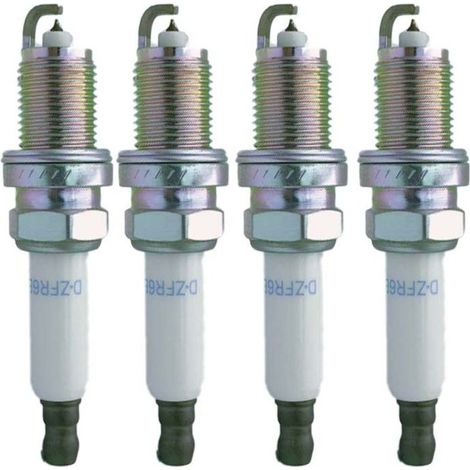 Iridium-platinum spark plugs compatible with Buick Regal, Buick Excelle, Chevrolet Cruze and Chevrolet Malibu 1.6T, part number ZFR6BP-G 1748 (1/3)
