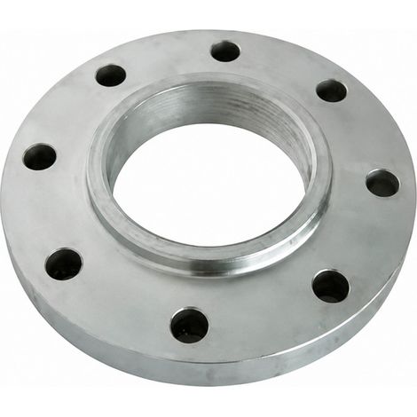 Gegenflansch Stahl Durchmesser 100mm mit Flansch zum Anschweißen GN16