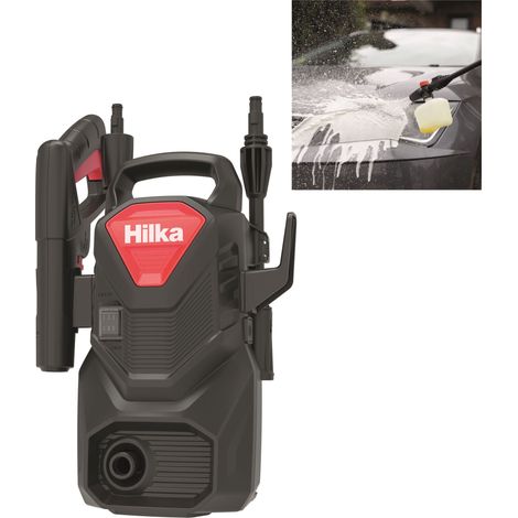 HILKA PRESSURE WASHER JET WASH 1200W FOAM BOTTLE CAR HOME PATIO CLEANER 91051200