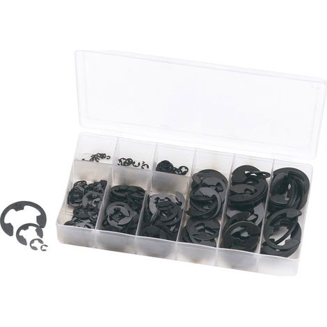 Draper E Clip Assortment Kit – 300 Pieces (Model 63941) (1/5)