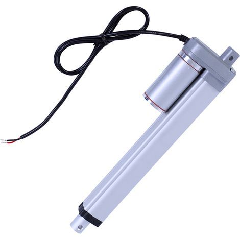 12V 1500N linear electric motor, 200-750mm stroke with bracket (200mm) for lifting cylinder (1/5)