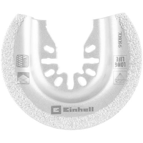LAMA DIAMANTATA SEMICIRCOLARE spessore lama 1,2 mm