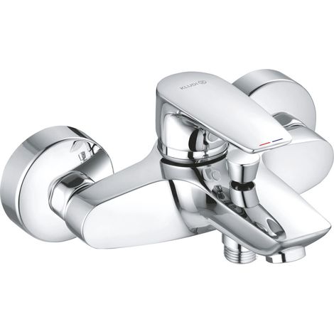 Kludi Pure&Solid - Miscelatore per vasca da bagno, cromato 346810575 (1/3)