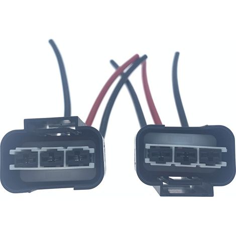 Compatible with Sonata ix35, Elantra, K3, Sportage, K2, K5, K4, Mistra and Elantra wiring harness connector for water tank with resistance and electronic fan – JB1190-3P