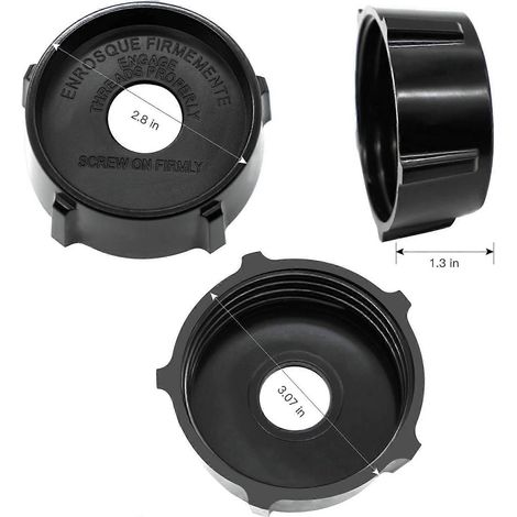 4902 Bouchon de base inférieur pour bol de mixeur, compatible avec les pièces de rechange pour mixeurs Oster (1/5)