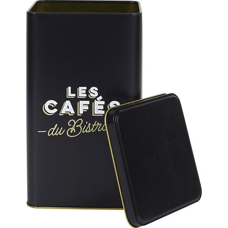 Bistrot Kaffeedose schwarz (1/5)