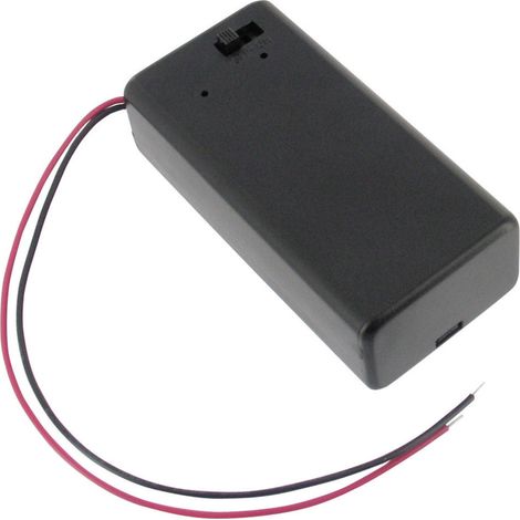 Velleman BH9VBS Batteriehalter 1x 9 V Block (L x B x H) 69 x 33 x 21 mm (1/2)