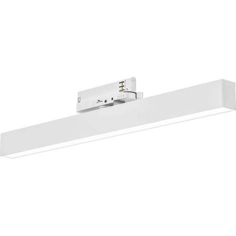 Bande Led Gfa 28W Pour Rail Triphasé 3000K 2500Lm Faisceau 38° Aluminium Blanc Mat - Gealuce (1/3)