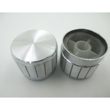 Drehbarer Lautstärkeregler aus Aluminiumlegierung für Stehlampe – Weiß