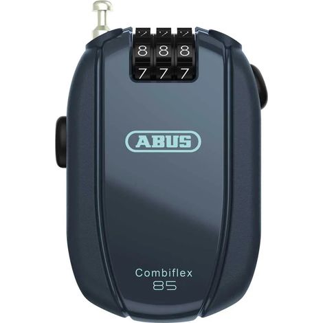 Candado abus combiflex stopover cable retráctil 65 cm