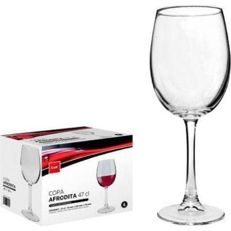 47 cls copa vino tinto barral venus - afrodita cok - caja 6 unidades