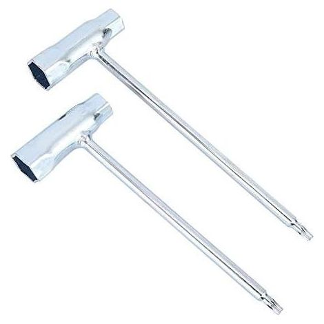 Set mit 2 Zündkerzenschlüsseln - Mit T-Griff T27 Kettensägenschlüssel Kompatibel mit Stihl TS400 TS350 TS360 (1/5)