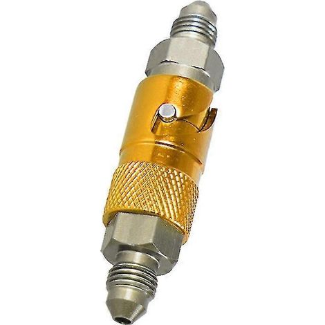Adaptateur de raccord rapide pour liquide de frein An3, adaptateur de tuyau de frein, accessoire moto en aluminium E8bc--Gold-B (1/5)