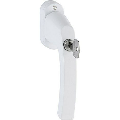 HOPPE® Fenstergriff absperrbar Luxembourg 099S/U52Z 200NM, mit Schrauben, Aluminium, 11621904 (1/3)