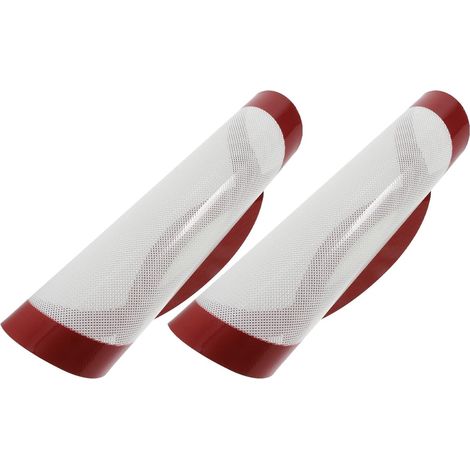 VICASKY 2 Pièces Tapis de Cuisson en Silicone Rond Résistants Haute Température pour Four et Friteuse à Air, Réutilisables, Accessoires Indispensables Cuisine'sizename'23.50X23.50X0.10CM (1/5)