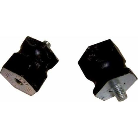 Silent bloc adaptable noir – Pour moteurs DOLMAR – Résistance accrue aux vibrations – Compatible avec modèles 965403091