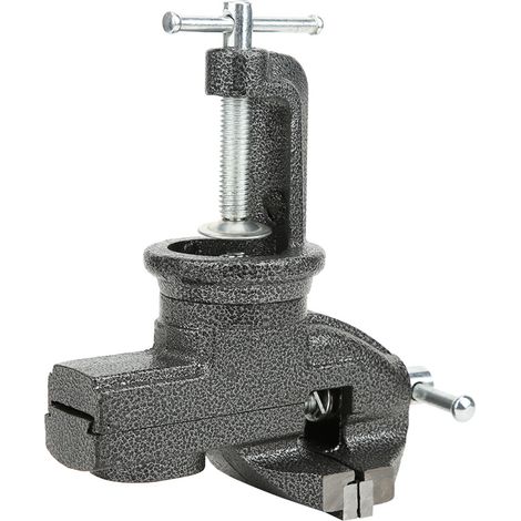 80-mm-Schraubstock, 360°-Arbeitstisch, Miniatur-Gusseisenklemme, Werkstattausrüstung (1/5)