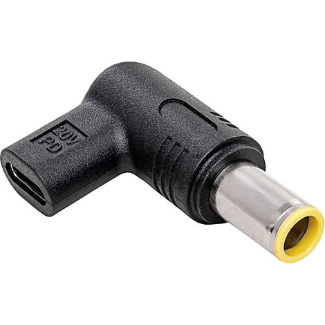 Adaptateur USB-C / 7,9 x 5,5 mm pour ordinateur portable AK-ND-C12, alimentation 100 W (1/3)