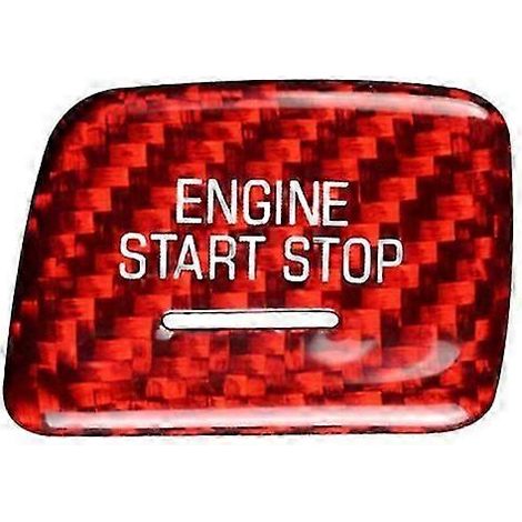 Bouton-poussoir de démarrage/arrêt pour Chevrolet Camaro Corvette C7, cache de bouton d'allumage moteur (B) fdq (1/5)
