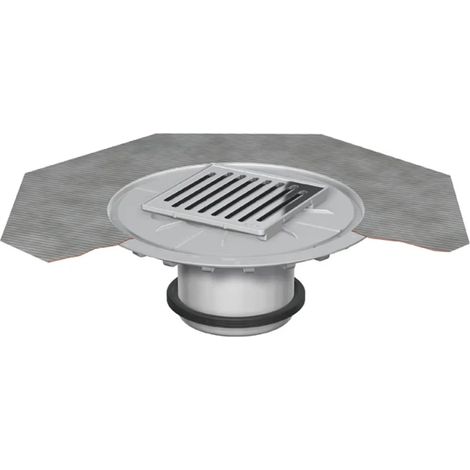 ACO Elemento di supporto AV-Selecta 148x148 K3/ materiale sintetico/ antiscivolo/griglia V2A bloccabile, 5141.91.33