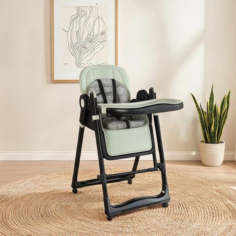 Fauteuil coloris dark vert en polypropylene 59 x 76 x 96 cm (1/5)