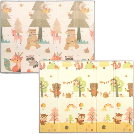AIYAPLAY Tappeto Gioco Bambini 200x150x1.5 cm Pieghevole, Multicolore (1/5)