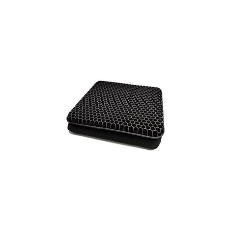 (Noir)Coussin de Chaise,Coussin de Gel Respirant, Coussin Anti Escarres, Soulage la Pression sur Le Orthopédique avec Housse Antidérapant pour (1/5)