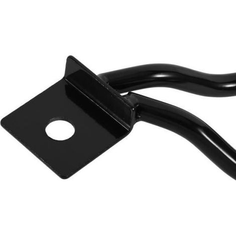 Support de sacoches de moto - - XL883/1200 HD1450/1584 - Noir - Fer massif - Résistant à la corrosion (1/4)