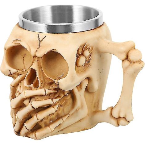 La nouvelle tasse en forme de crâne (1 pièce) (1/3)