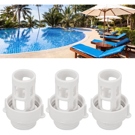 Ablassventil für Intex 10184 Poolpumpe, 25-mm-Gewinde, 3-teiliger Entstopfungs-Anschlussadapter (1/5)