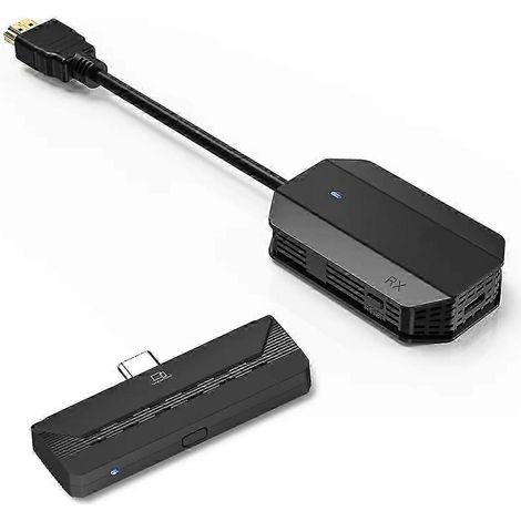 Répéteur sans fil de streaming V : émetteur de type C compatible avec les smartphones, les tablettes et les ordinateurs portables. (1/5)