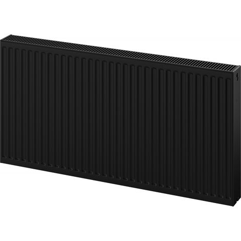 Mexen C22 Plattenheizkörper 600 x 600 mm, seitliche Anschlüsse, 992 W, schwarz - W422-060-060-70