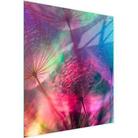 TAGLIERE IN VETRO 45x52 Fiore (1/5)