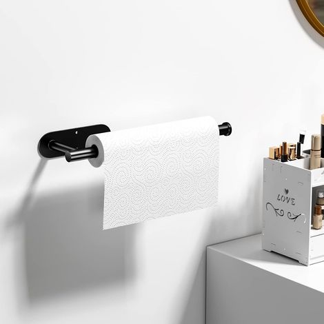 Porte-sopalin en inox – Auto-adhésif ou à percer, pour cuisine et salle de bain (1/5)
