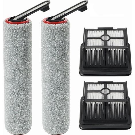 Pièces Rechange pour H40Station – 2 Rouleaux Brosse, 2 Filtres – Aspirateur Eau et Poussière (1/5)