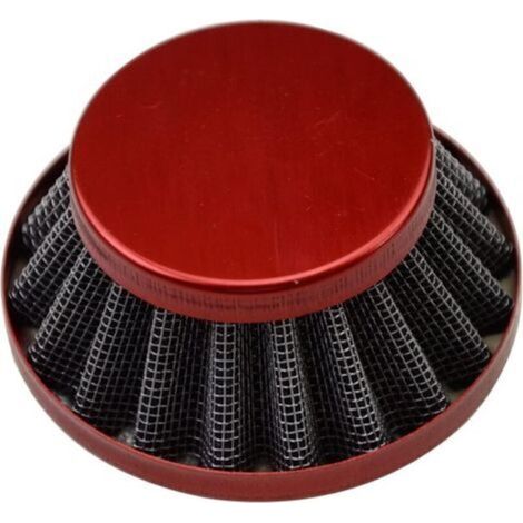 35mm Red Air Filter Replacement for ATV Dirt Bike Go Kart Pit Bike 4 Wheeler Quad Dune Buggy (1/5)