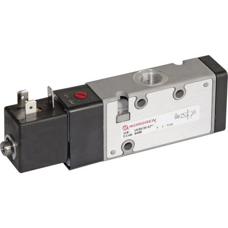 IMI NORGREN Mechanischbetätigtes Pneumatik-Ventil V61B413A-A213L 24 V/DC Gehäusematerial Aluminium (1/2)