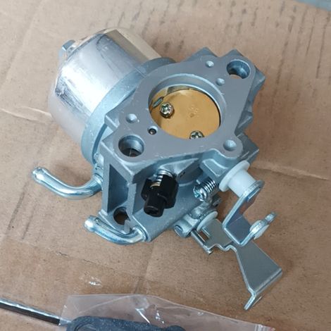 Carburateur pour GT1300 GM391 GM401 13HP MGE6700 MGE5800, type à chambre à flotteur, compatible avec les moteurs Mitsubishi GT1300/GM391/GM401 13HP. (1/5)