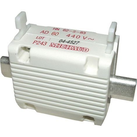 Michaud – Cartouche fusible T00 AD60 60A – Protection électrique disjoncteurs – Coupure efficace court-circuit – Taille NH00