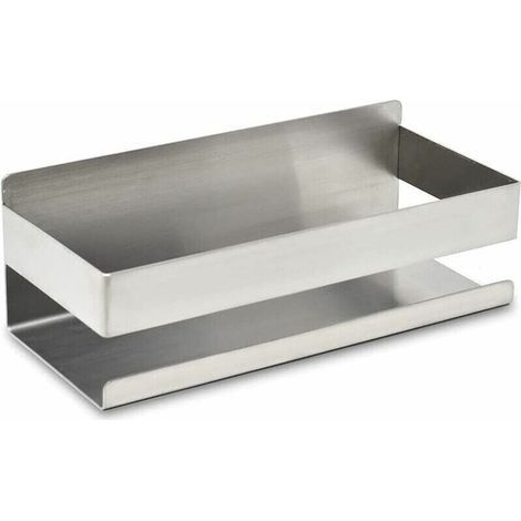 Etagere salle de bain pour shampoing et gel douche Rangement douche chromé Etagere douche sans perçage Support douche à ventouse Porte savon douche argenté (1/5)
