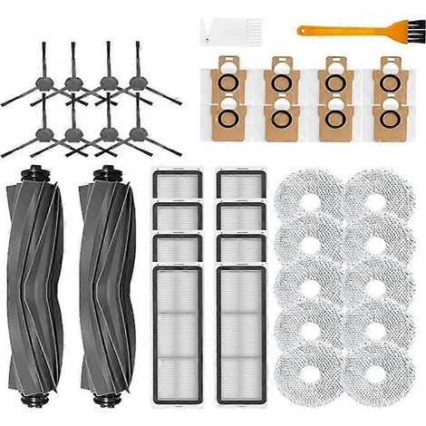 Omni B101CN Zubehör für L10S, kompatibles Ersatzteilset, Ersatzteile, Reinigungsgeräte, Zubehörpaket, für den Heimgebrauch, geeignet für das Modell L10S, schwarz und weiß. (1/5)