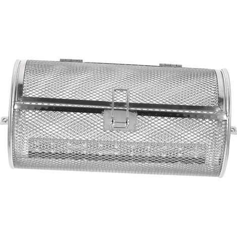 Cages de cuisson en acier inoxydable 12×23 cm pour four et churrasco, panier rotatif multifonctionnel