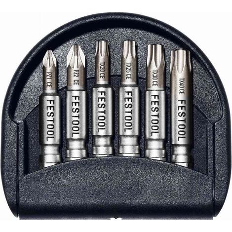 205087 Festool Assortimento di inserti CENTRO Bit-Set 1