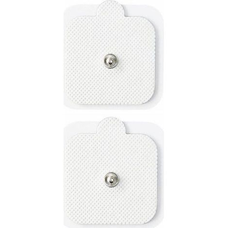 Selbstklebende Elektroden 5 cm x 5 cm – Kompatibel mit TENS-Muskelstimulatoren – 2er-Pack (1/5)