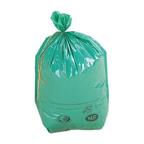Sac poubelle 30 litres NF écologiques - carton de 500 (1/2)