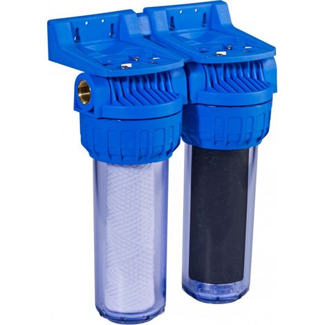 Orion – Filtre sous évier 20µ – Double filtration anti-odeurs et anti-goût – Cartouche charbon actif pour eaux de forage