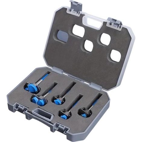 Set Frese Punte Bimetall Per Legno Per Scanare Rifilare Fresatrice da 15 a 35